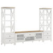 Evanston - 3 Piece 67" TV Stand - White