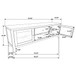 Evanston - 3 Piece 67" TV Stand - White