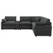 Hollander - 6 Piece Modular Power Reclining Sectional - Dark Gray