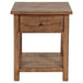 Castleton - 1 Drawer Wood End Table With Shelf