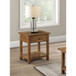 Castleton - 1 Drawer Wood End Table With Shelf