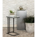 Encina - C-Shaped Sofa Side Table