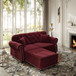 Upholstered Sofa Set With Nailhead Trim And Rolled Armrests, Includes Pillows
