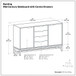 Banting - Sideboard With Centre Drawers