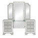 Avondale - Vanity Dresser With Mirror - Pearl Silver