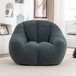 Comfy Bean Bag Chair With Memory Foam Filler, Tufted Soft
