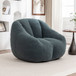 Comfy Bean Bag Chair With Memory Foam Filler, Tufted Soft