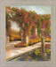 Veranda Blossom Retreat - 28" x 34" Framed Wall Art - Green