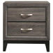 Watson - 2-Drawer Nightstand - Gray Oak
