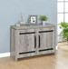 Enoch - 2 Door Engineered Wood Accent Cabinet - Gray Driftwood