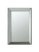 Pinciotti - Beveled Frame Wall Mirror - Silver