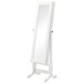 Batista - Cheval Mirror With Jewelry Storage - White