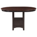 Lavon - Oval Extension Counter Dining Table - Light Chestnut