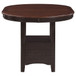 Lavon - Oval Extension Counter Dining Table - Light Chestnut