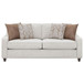 Christine - Upholstered Sloped Arm Sofa - Beige
