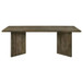 Tyler - Solid Wood Dining Table - Mango Brown