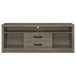 Burke - 3 Piece TV Entertainment Center - Gray Driftwood