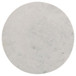 Astoria - Round Genuine Marble Side End Table - White