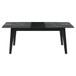 Crestmont - Extension Dining Table Faux Marble - Black