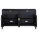 Brookmead - 4 Door Sideboard Buffet Storage Cabinet - Black