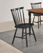 Hollyoak - Windsor Wood Dining Side Chair (Set of 2) - Black
