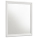Louis Philippe - 38.25" Dresser Mirror - White