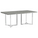 Sterling - Rectangular Dining Table - Gray