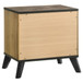 Kaywood - 2-Drawer Nightstand Bedside Table - Natural Pine