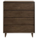 Glenwood - 4-Drawer Chest Of Drawers - Warm Brown