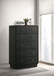 Cavelle - 5-Drawer Chest Of Drawers - Black