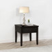 Concord - 1-Drawer Square End Table - Distressed Java