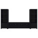 Jupiter - 3 Piece Entertainment Center TV Stand - Black