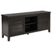 Concord - 2-Door TV Stand Console - Distressed Java