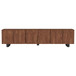 Trask - Wood TV Stand Media Console - Mango Brown