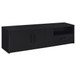 Murray - 70" 2-Door TV Stand Media Console - Black