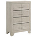 Trenton - 4-Drawer Bedroom Chest Of Drawers - Rustic Cream