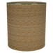 Halden - Round Woven Seagrass Accent Side Table - Light Brown