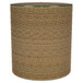 Halden - Round Woven Seagrass Accent Side Table - Light Brown