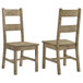 Cardova - Solid Wood Dining Side Chair (Set of 2) - Vineyard Oak