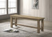 Cardova - 51" Solid Wood Dining Bench - Vineyard Oak