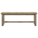 Cardova - 51" Solid Wood Dining Bench - Vineyard Oak