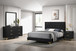 Kendall - 4 Piece King Bedroom Set - Black