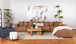 Jennifer - 6 Piece Upholstered Modular Sectional - Terracotta