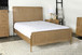 Arini - Rattan California King Panel Bed - Sand Wash And Natural