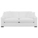 Ashlyn - Upholstered Sloped Arm Sofa - White