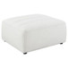 Sunny - Square Upholstered Ottoman - Natural