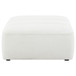 Sunny - Square Upholstered Ottoman - Natural