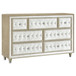 Antonella - 4 Piece Eastern King Bedroom Set - Ivory