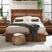 Winslow - Wood California King Panel Bed - Smokey Walnut