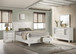 Sandy Beach - 4 Piece Eastern King Bedroom Set - Cream White
